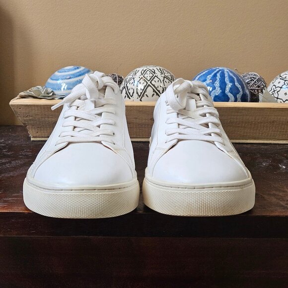 New Republic Men's Leather Sneakers, Classic White, Sz 12 - Picture 4 of 16